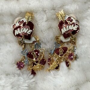 Lunch at the Ritz Valentine earrings.  Adorable! Clip